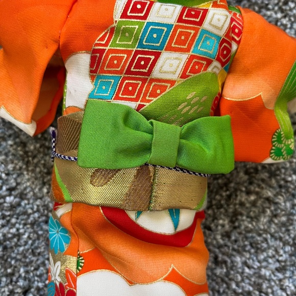 Stuffed Teddy Bear wearing Kimono; New without Tags; SO CUTE!!! - Picture 5 of 7